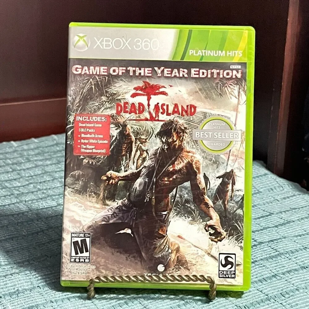 Dead Island (Microsoft XBOX 360) TESTED Complete Case Disc Book Video Game